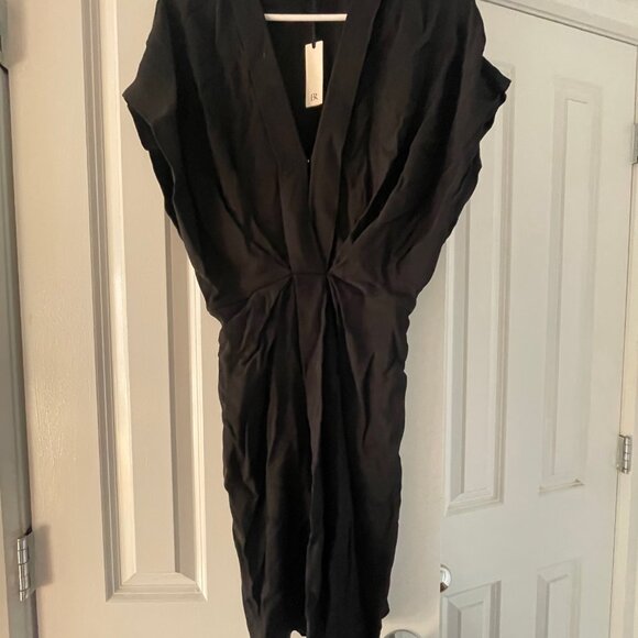 NEW!! BANANA REPUBLIC Draped Crepe Dress - Picture 2 of 3